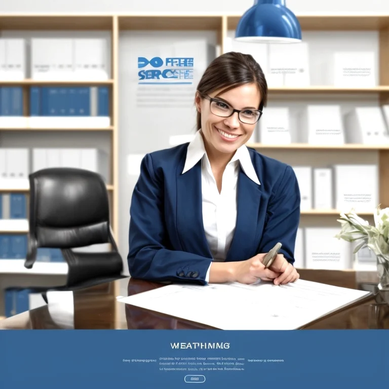 Standard notary service illustration